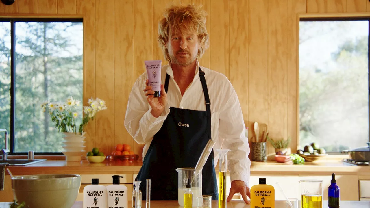 Owen Wilson and California Naturals Launch Moisturizing Botanical Body and Hair Care Line on Amazon