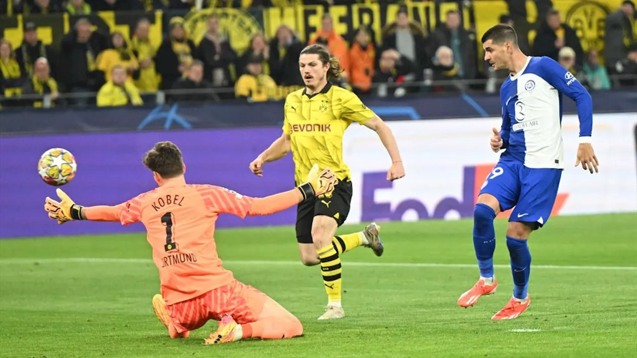 Borussia Dortmund-Atletico Madrid 4-2, le pagelle: male Morata, Sabitzer sontuoso