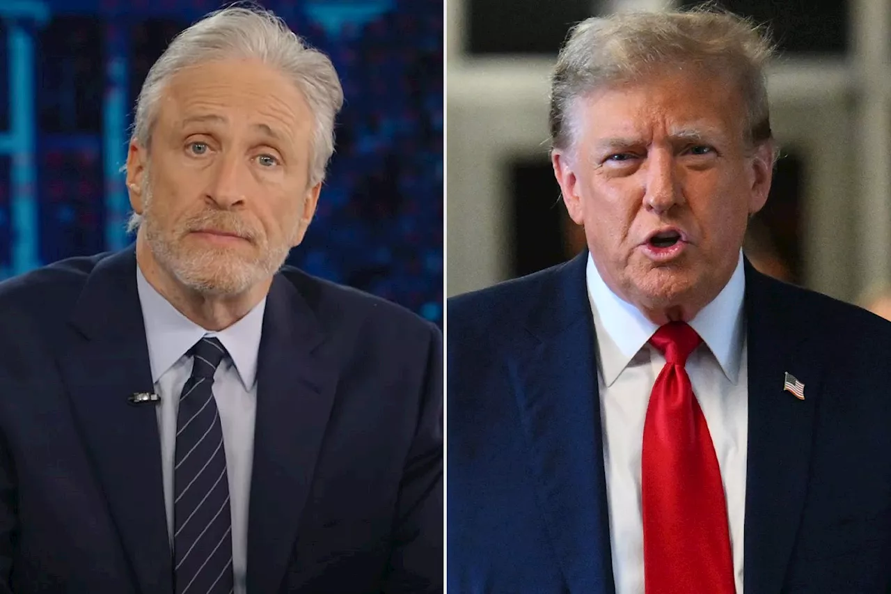 Jon Stewart compares Donald Trump's Gettysburg speech to 'a horse giving birth’