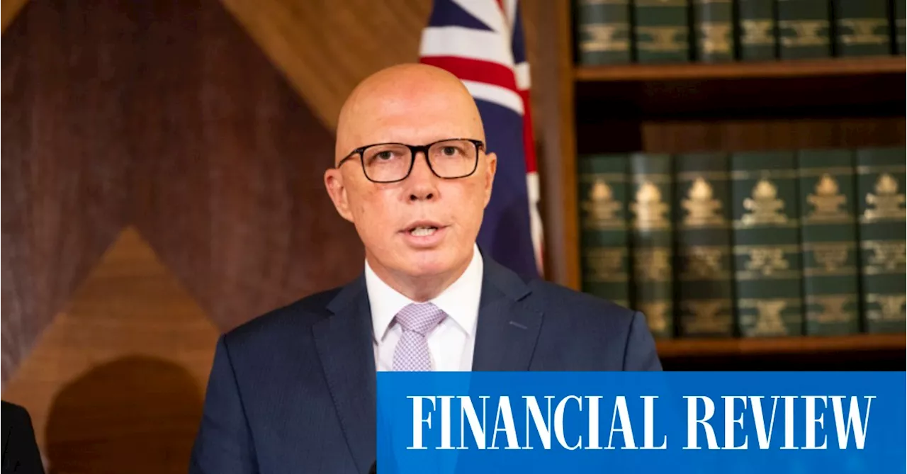 Bruce Lehrmann case: Peter Dutton says Brittany Higgins and David Sharaz should settle with ‘vindicated’ Linda Reynolds