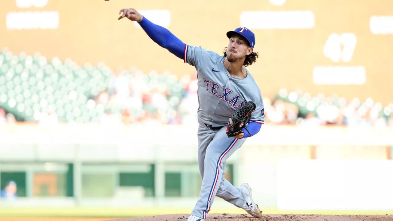 Lorenzen goes 5 innings in Texas debut as Rangers blank Tigers 1-0