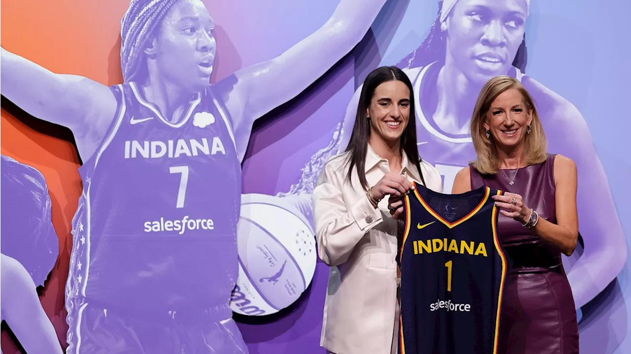 Caitlin Clark taken No. 1 in the WNBA draft by the Indiana Fever, as expected