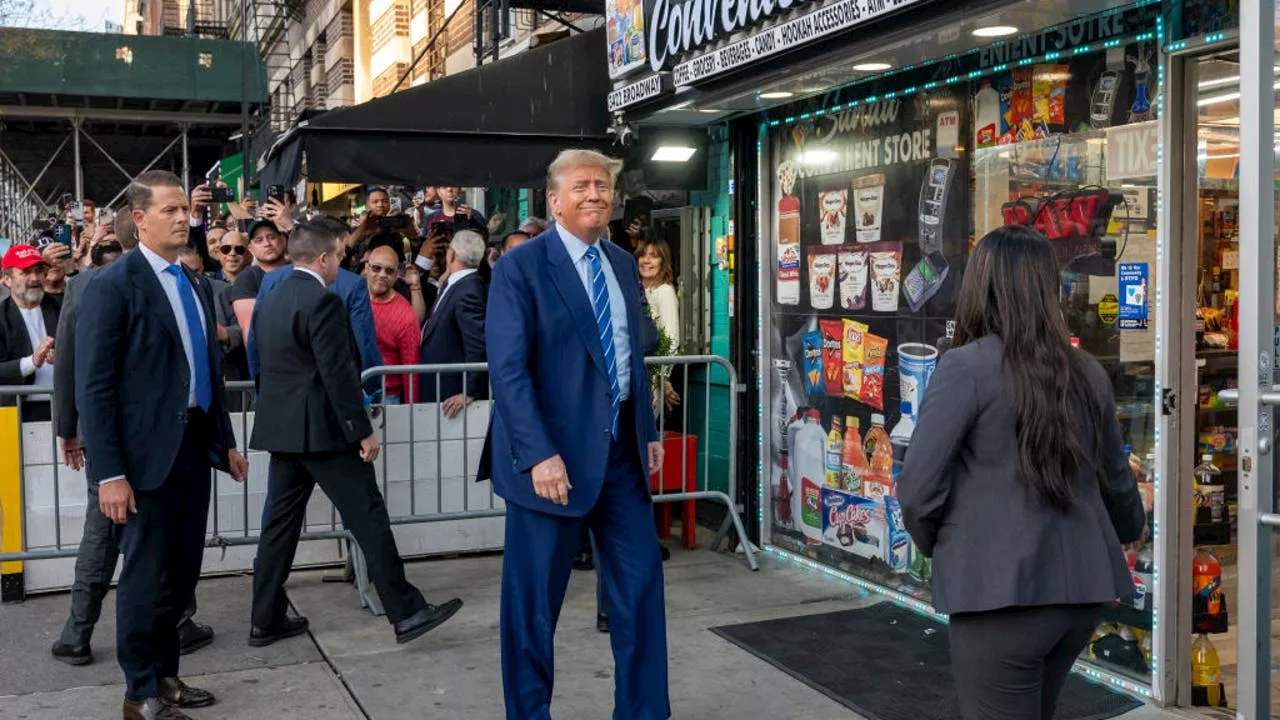 Trump visits Manhattan bodega after 2nd day in court