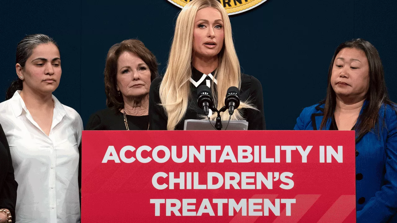 Paris Hilton Joins Lawmakers to Push for Legislation on Youth Treatment Facilities