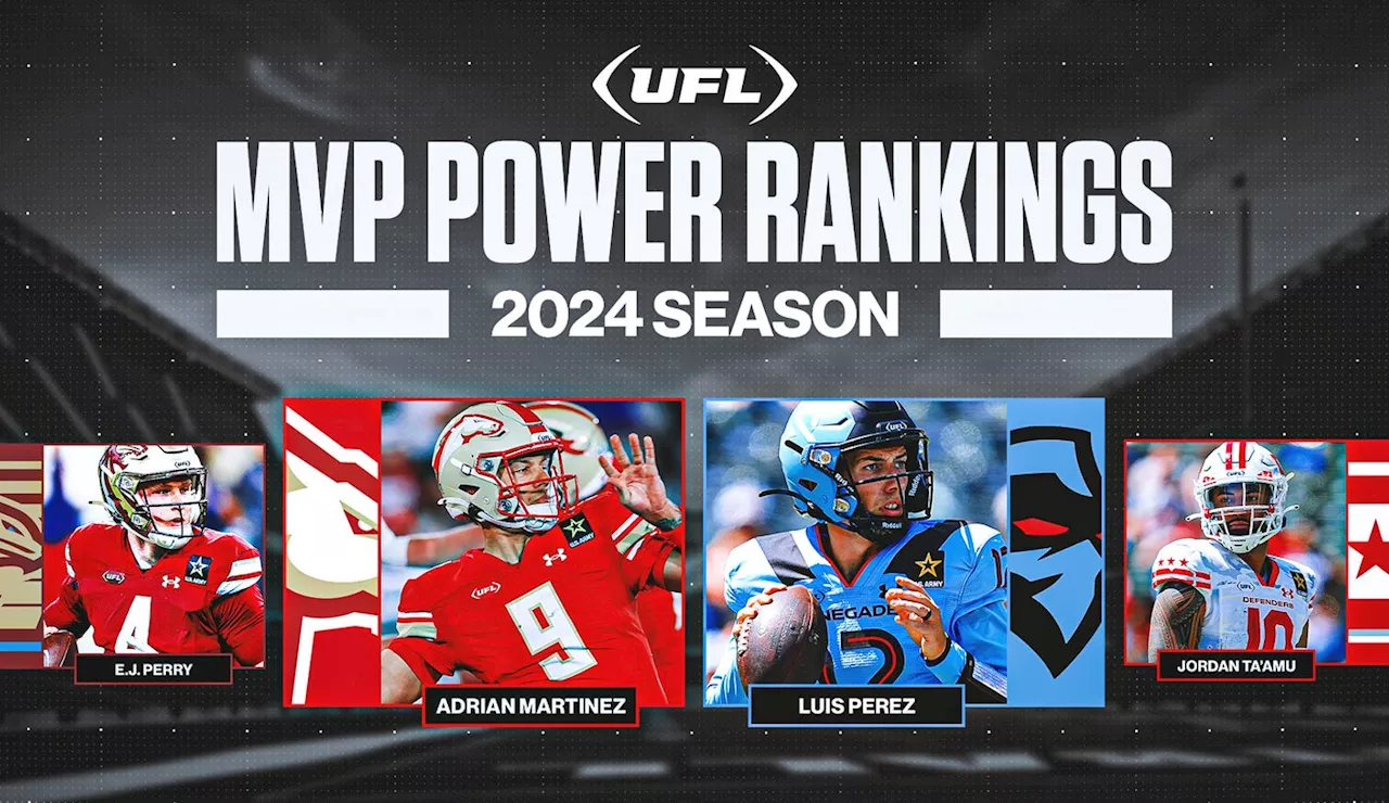 UFL MVP power rankings: Stallions QB Adrian Martinez enters after Week 3