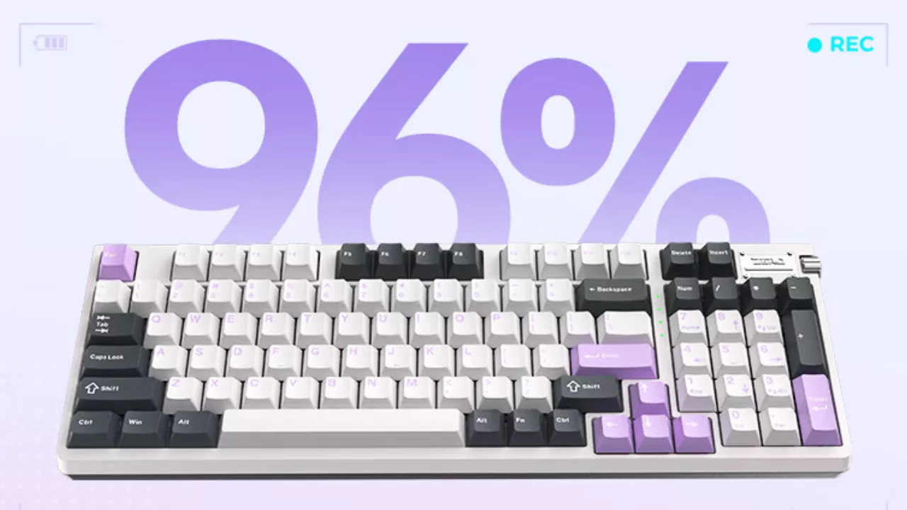 ThundeRobot launches T96 wired mechanical keyboard: Offers Kailh switches, 96% layout, RGB lighting