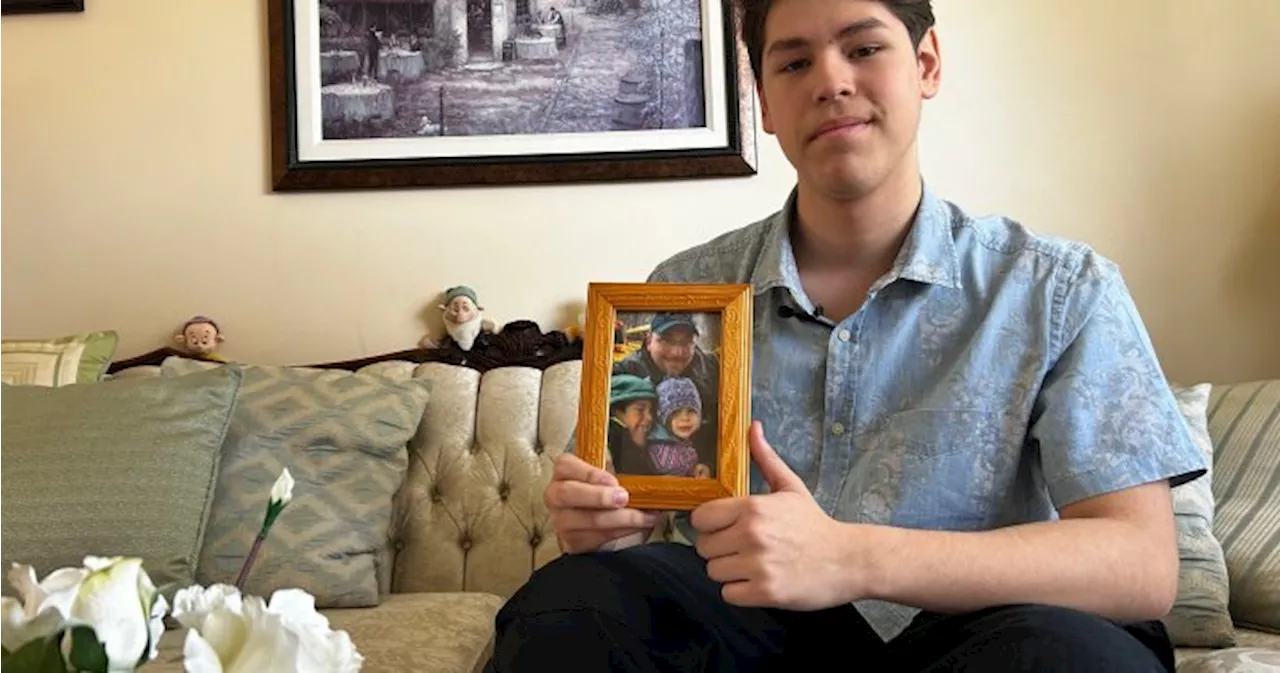 ‘He’s already gone’: Montreal teen turns to writing after father’s death to cancer