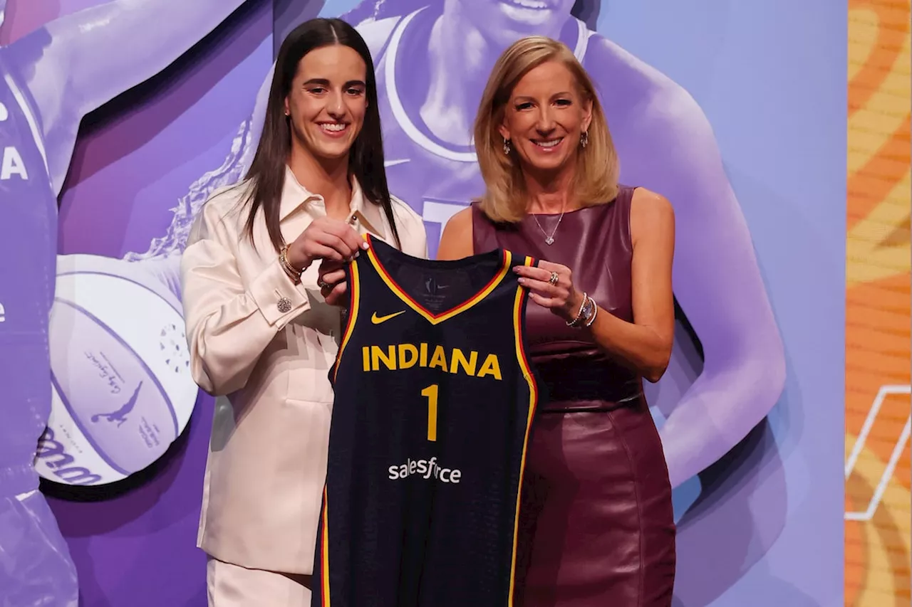 Clark selected No. 1 in WNBA draft by Indiana Fever