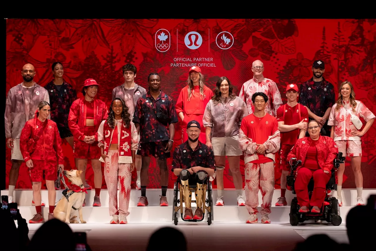 Lululemon unveils its first summer Olympic and Paralympic uniforms for Team Canada