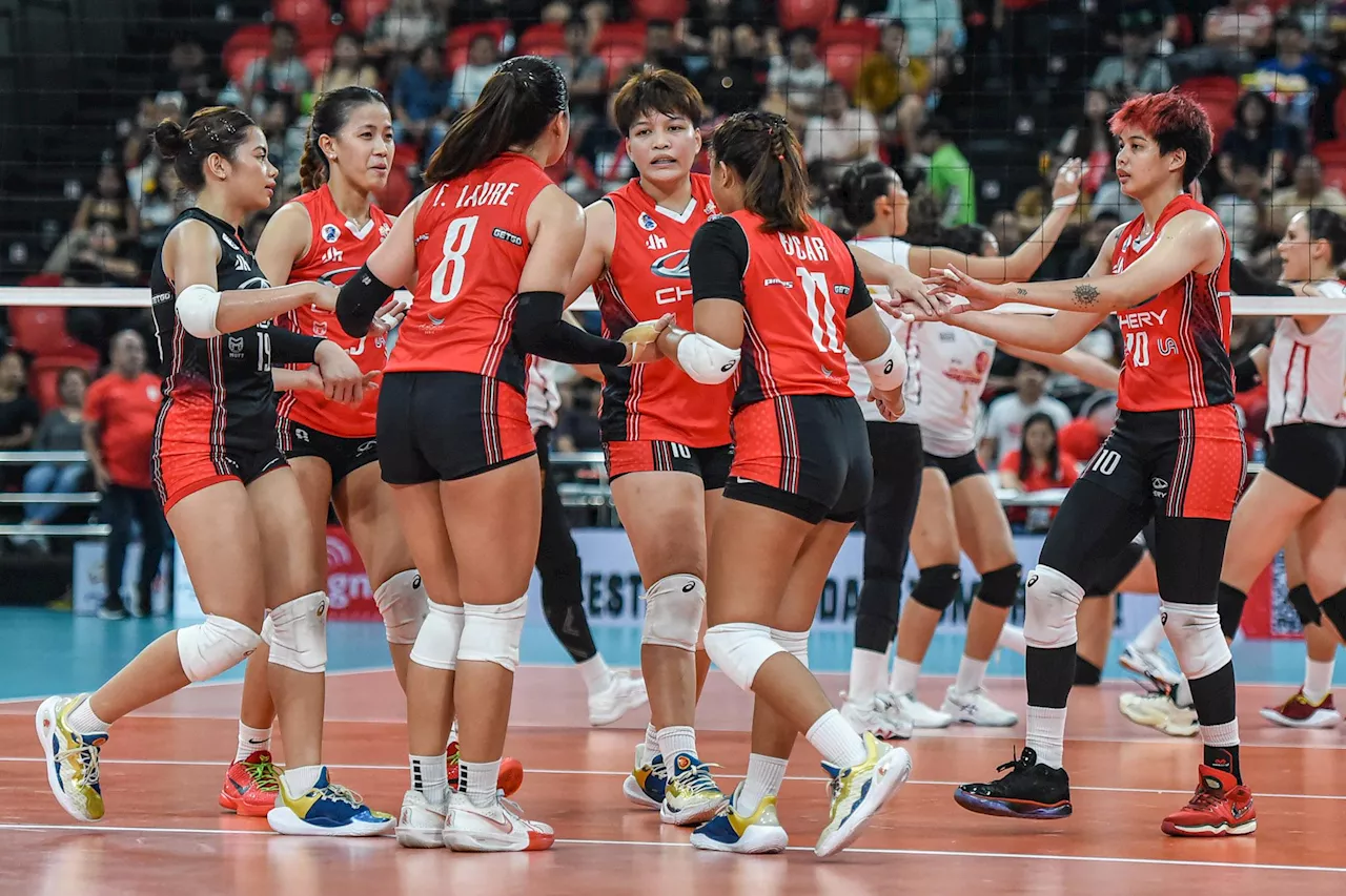 PVL: Chery Tiggo, Petro Gazz take crucial wins vs. PLDT, Cignal as semis race intensifies