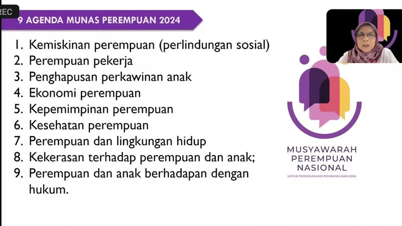 Sembilan Isu Jadi Agenda Munas Perempuan 2024 di Bali