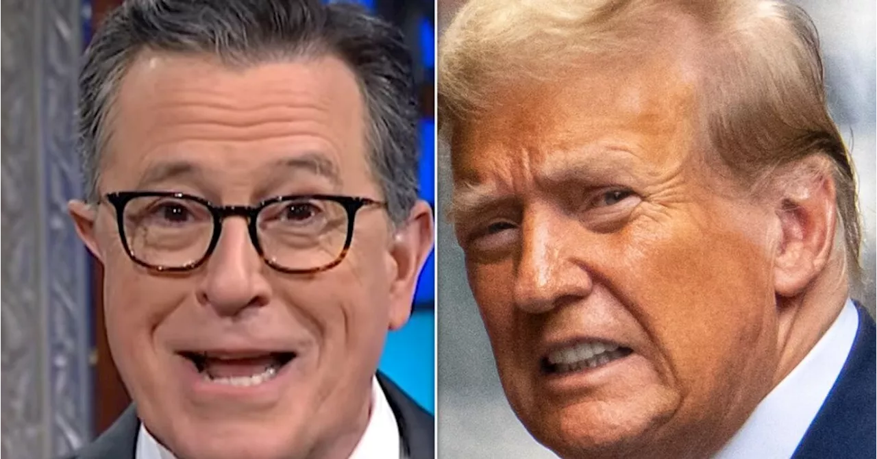 Stephen Colbert Spots Exact Moment Donald Trump’s Brain Shut Down Completely