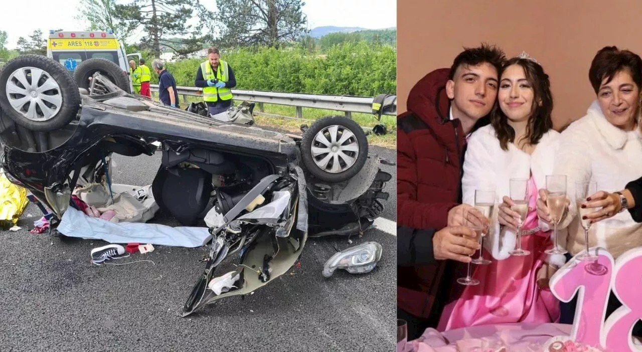 Eleonora Certelli morta nell'incidente sulla A1, l'auto guidata dalla mamma si è scontrata con un tir: feriti