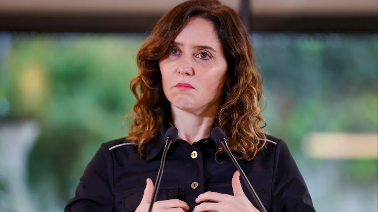 Isabel Díaz Ayuso cree que todas las instituciones del Estado 'van contra' su novio