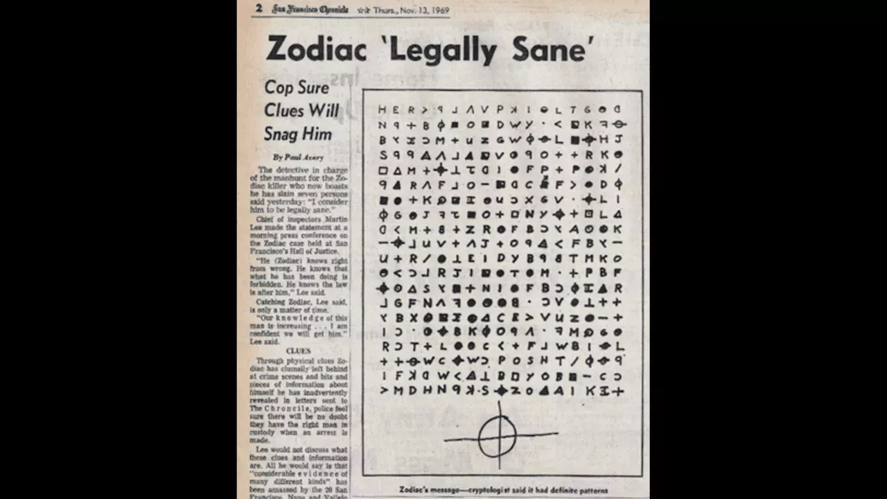 The Zodiac Killer’s Cipher Is Finally Solved After 51 Years | United ...