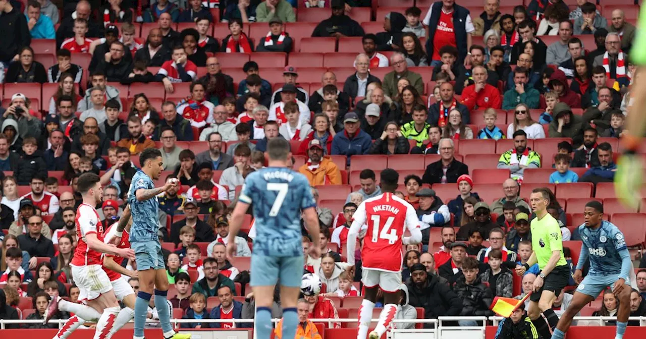 Arsenal fans blasted as 'not good enough' after late Aston Villa exodus