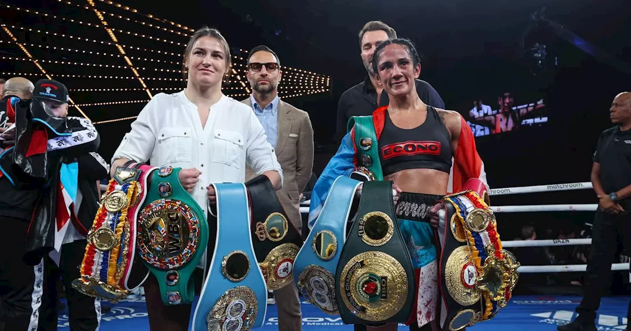 Katie Taylor rematch with Amanda Serrano confirmed for Texas in July