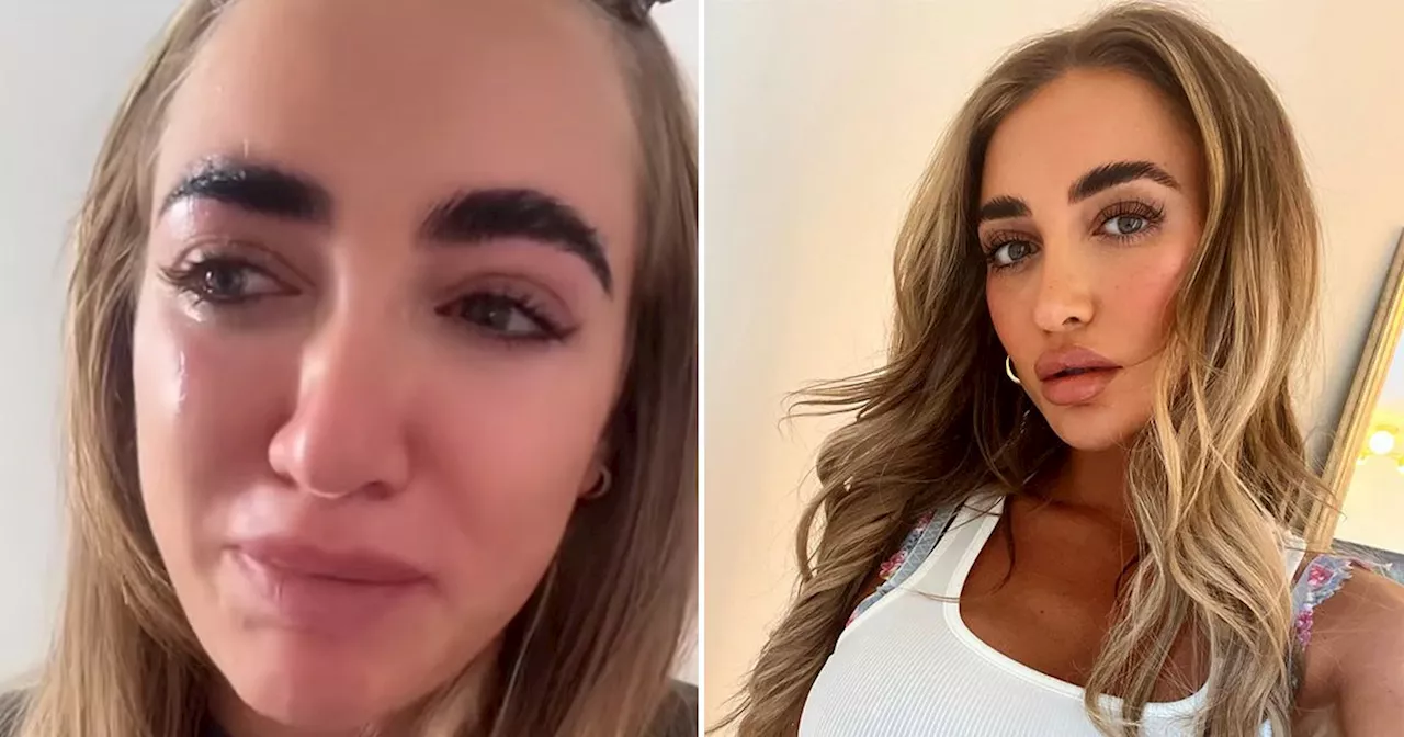 Love Island's Georgia Harrison breaks down in tears as she shares sad news