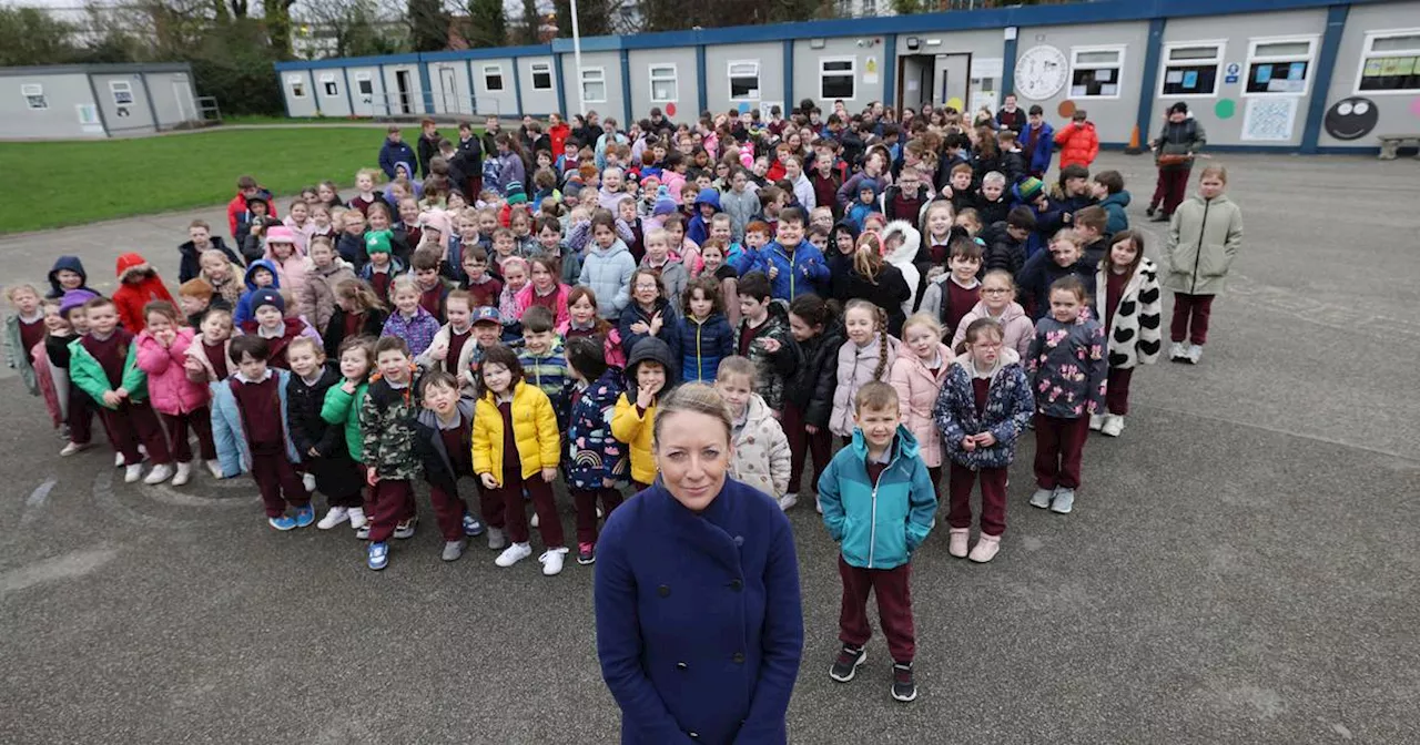 ‘Even the yard is too small’: School working out of prefabs for 30 years