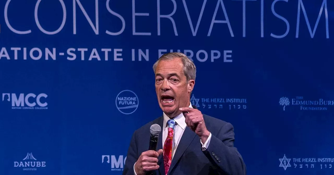 Nigel Farage returns to Brussels with disruptive circus antics