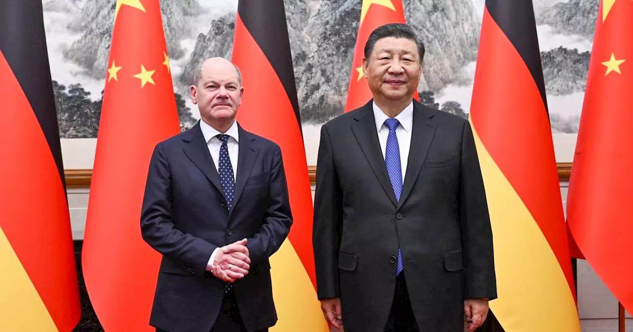 Scholz visits Beijing but tensions simmer on Russia and Gaza