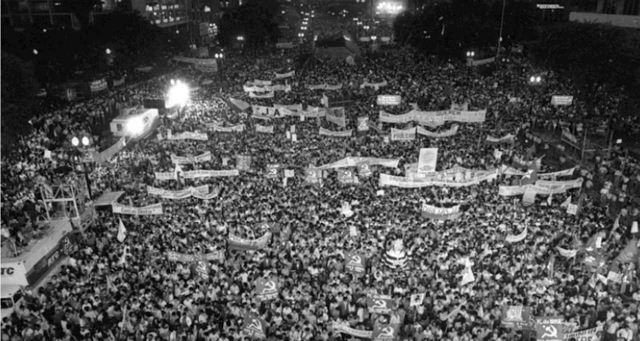 A manifestação histórica por 'Diretas Já' em São Paulo e a frustração com o Congresso