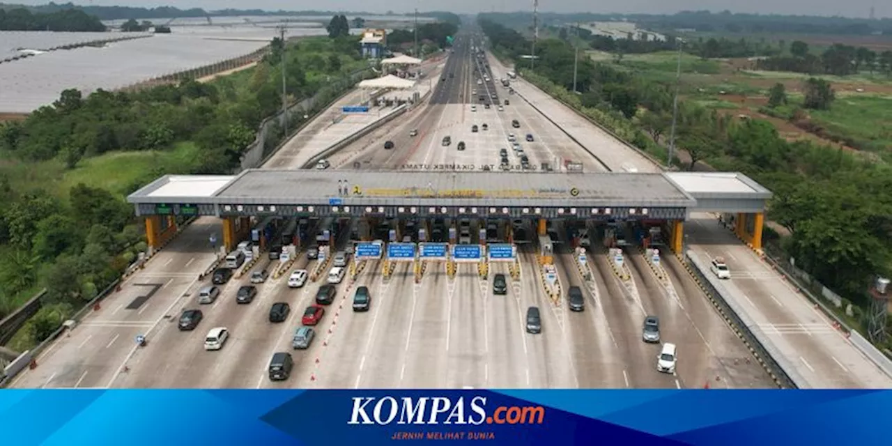 One Way Berakhir, Jasa Marga Normalkan 32 Gardu Transaksi di GT Cikampek Utama