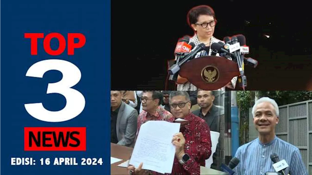 Istana Ratas Dampak Iran-Israel, Megawati Ajukan jadi Amicus Curiae, Ganjar Temui Mega [TOP 3 NEWS]