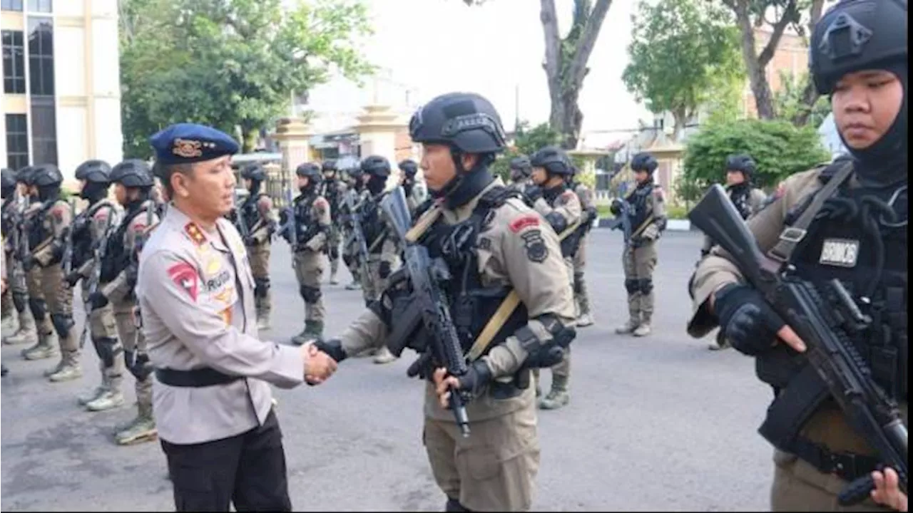 Polda Jambi Kirim 100 Personel Brimob ke Papua, Bantu Jaga Keamanan Wilayah