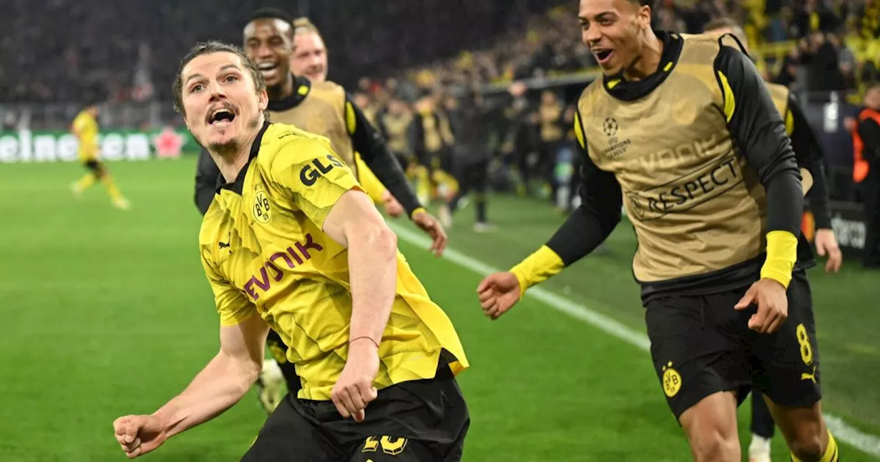 Marcel Sabitzer schießt Dortmund in das Semifinale gegen Paris SG