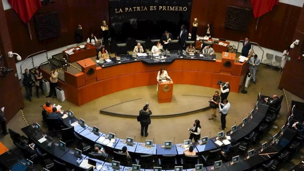 Oposición tira sesión del Senado para frenar reformas a Ley de Amparo y de Amnistía