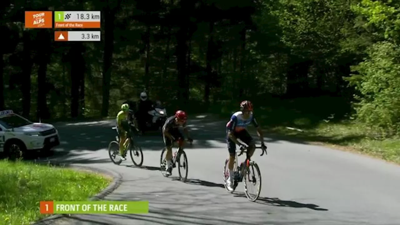 Alessandro De Marchi remporte la 2e étape du Tour des Alpes, Tobias Foss reste leader du général