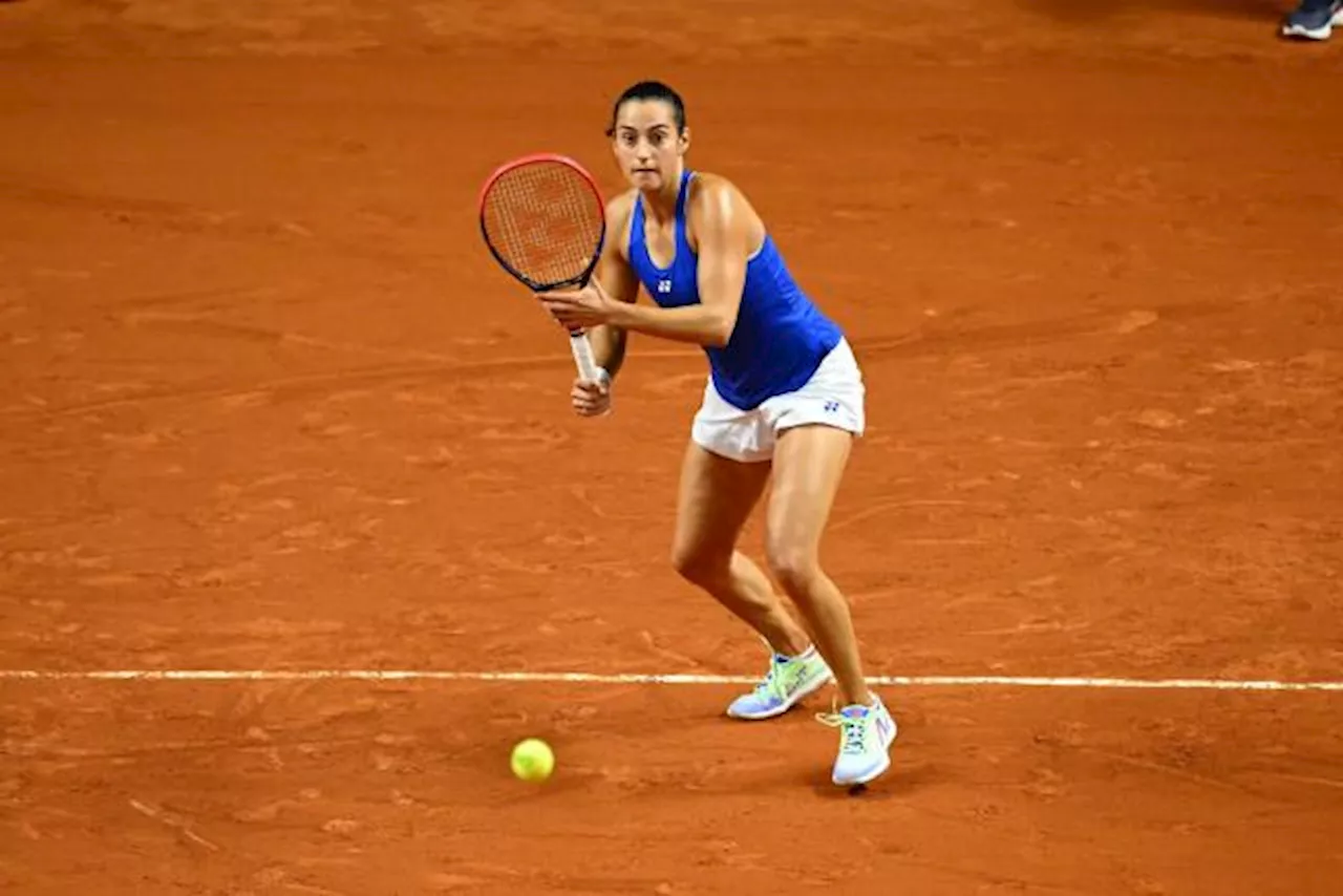 Caroline Garcia s'arrache pour franchir le premier tour à Rouen