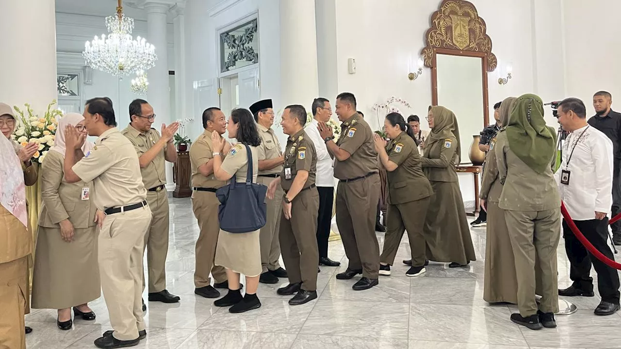 Heru Budi Gelar Halal Bihalal Bareng ASN Balai Kota DKI Jakarta di Hari Pertama Masuk Kerja