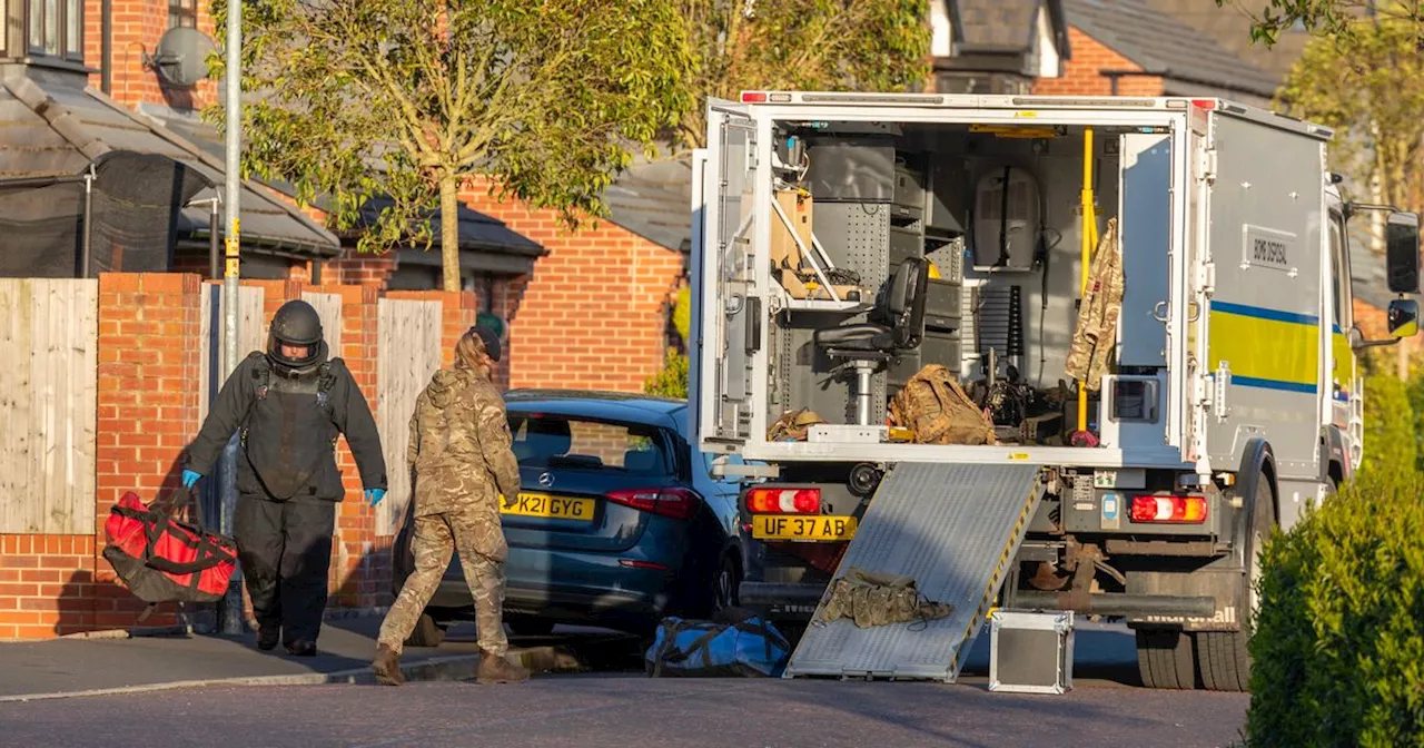 LIVE: Controlled explosion and street evacuated after 'viable device' is posted through letter box