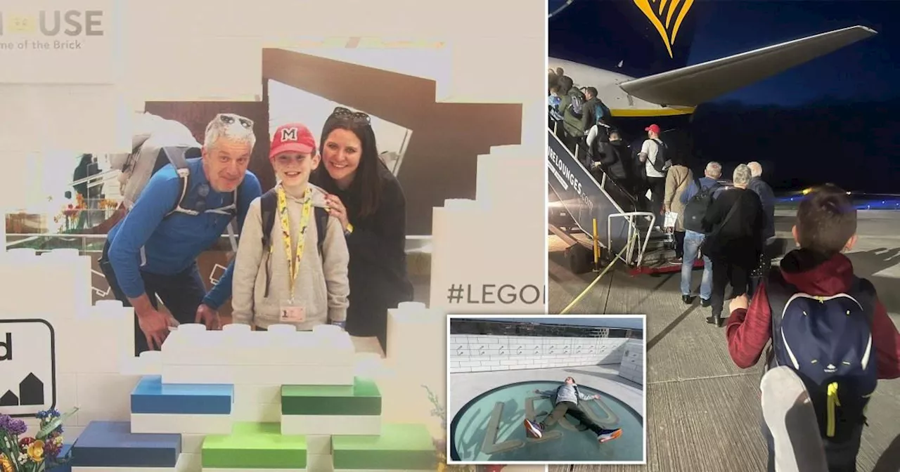 Family flies to Denmark for 24 hours to go to original Legoland