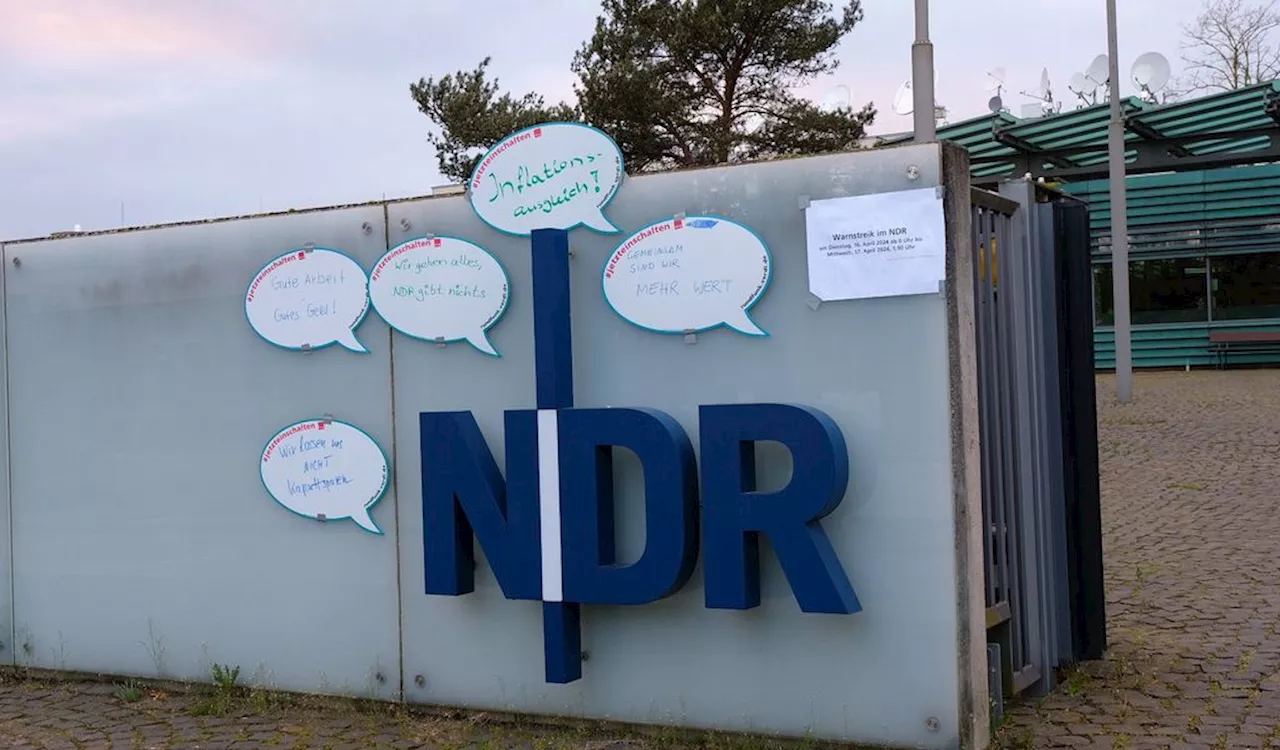 Wieder Streik beim NDR: Verdi erhöht den Druck im Tarifstreit