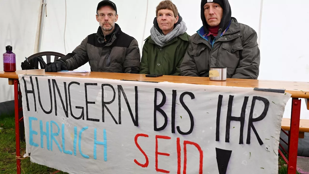 Klima-Aktivist eskaliert weiter im Hungerstreik