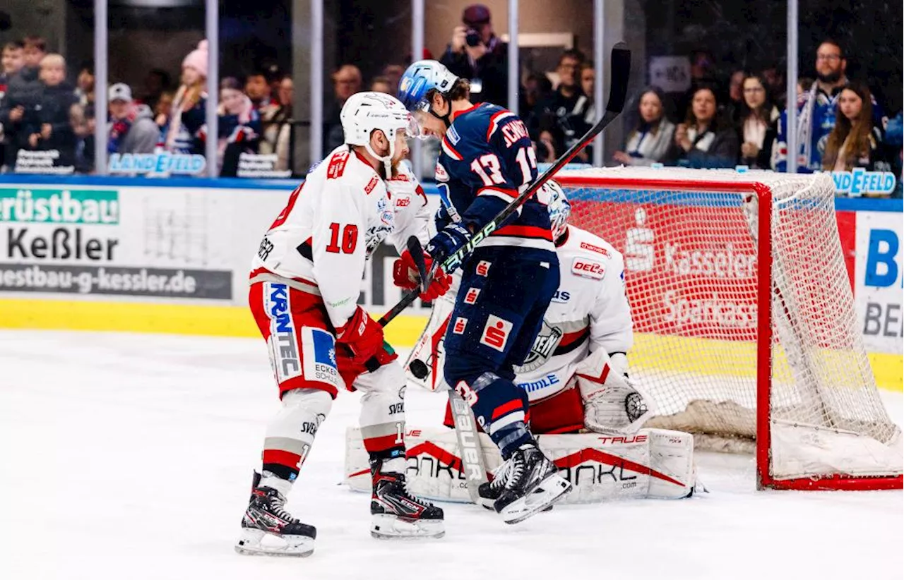 Regensburger Eisbären unterliegen Kassel: Huskies legen in der Serie wieder vor