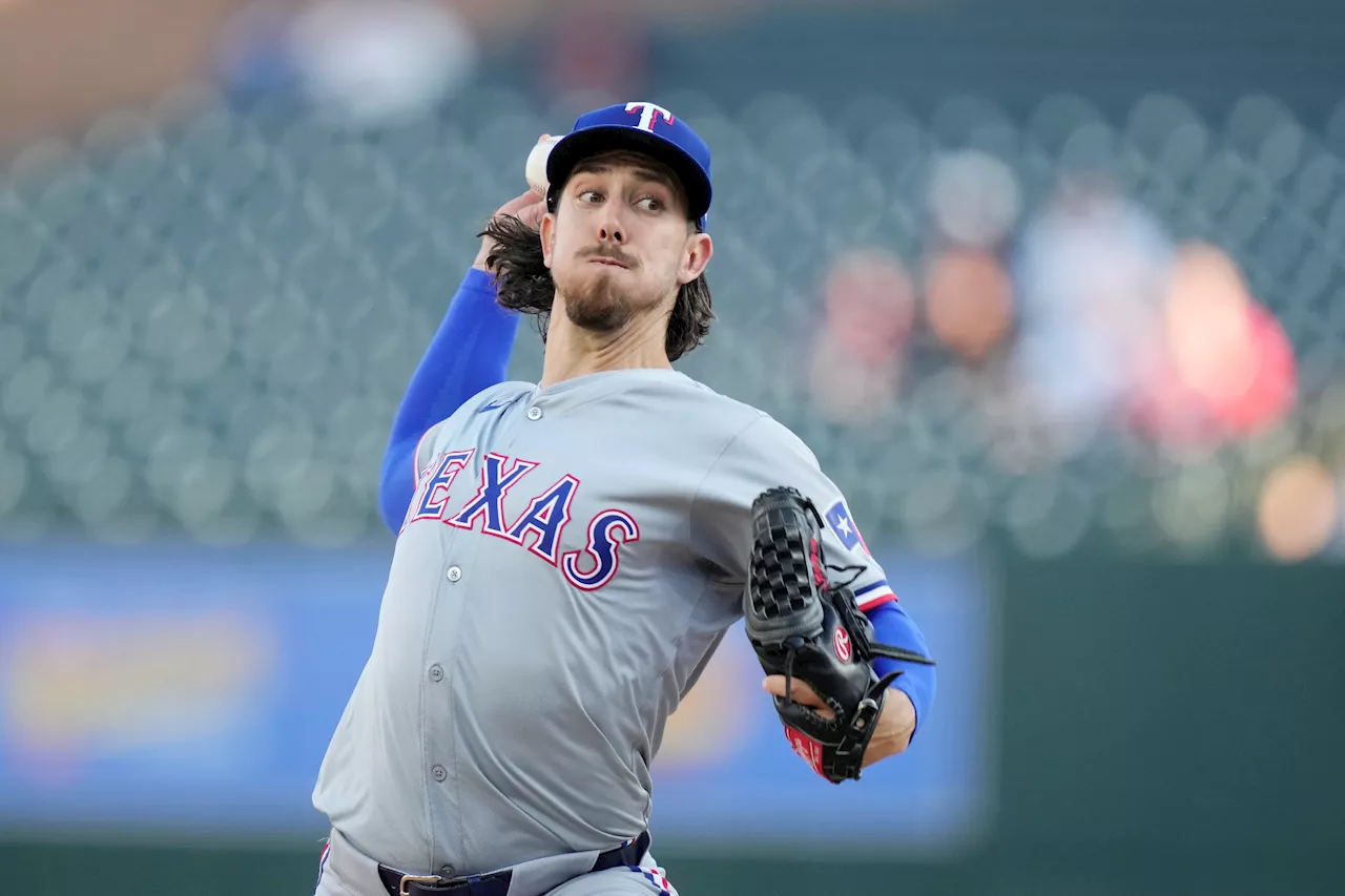 Lorenzen goes 5 innings in Texas debut as Rangers blank Tigers