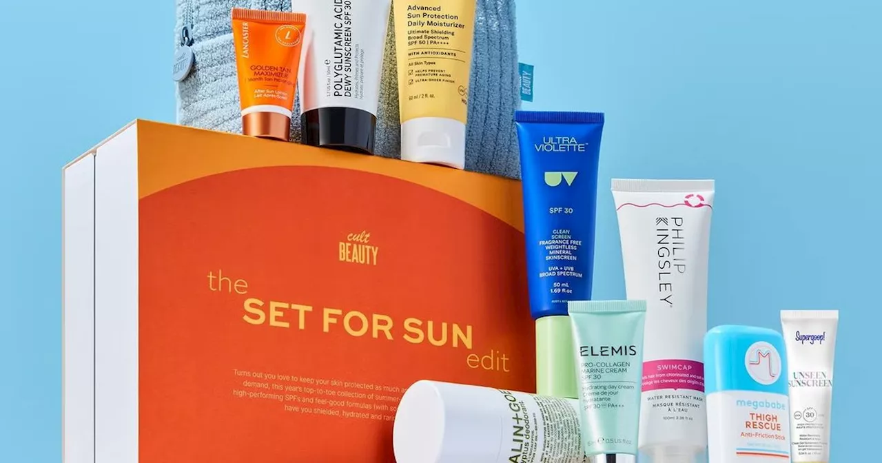 Cult Beauty’s £40 Set for Sun beauty box worth £200 is finally back in stock