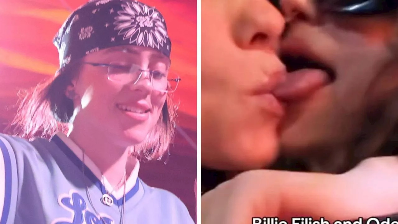 Billie packs on PDA with women at Coachella