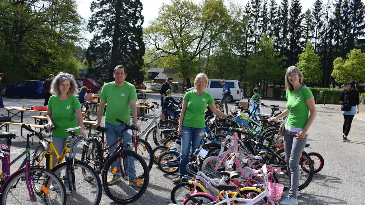 Grüne Radbörse in Eichgraben war ein Erfolg