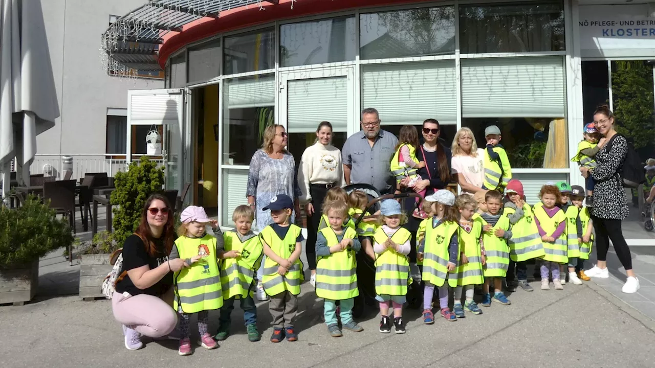 Kindergarten besucht PBZ Klosterneuburg