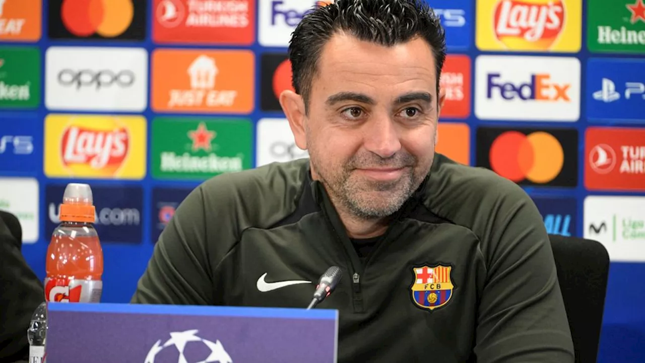 Barcelona-trainer Xavi voorziet 'grote voetbaloorlog' tegen PSG