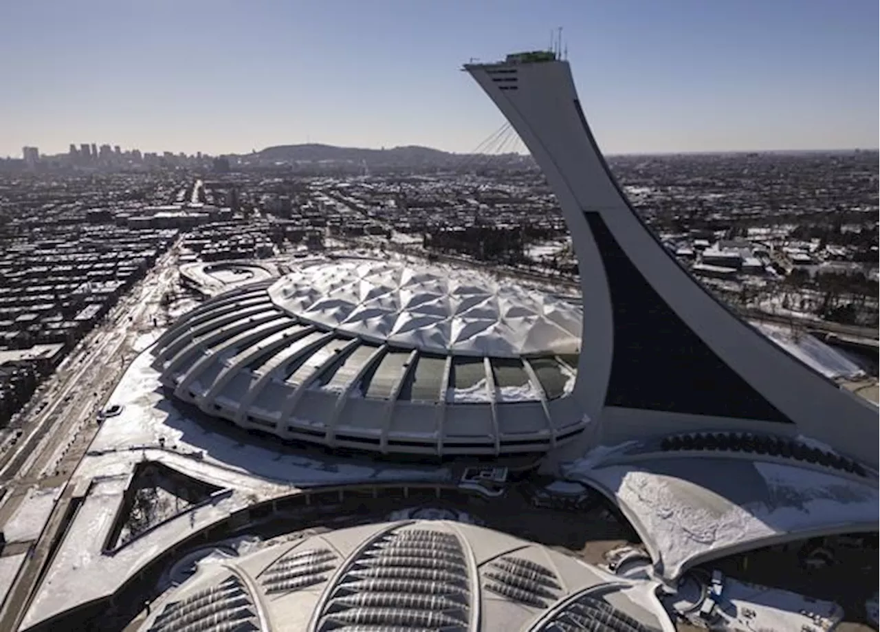 International competition for ideas on how to reuse old Montreal Olympic Stadium roof