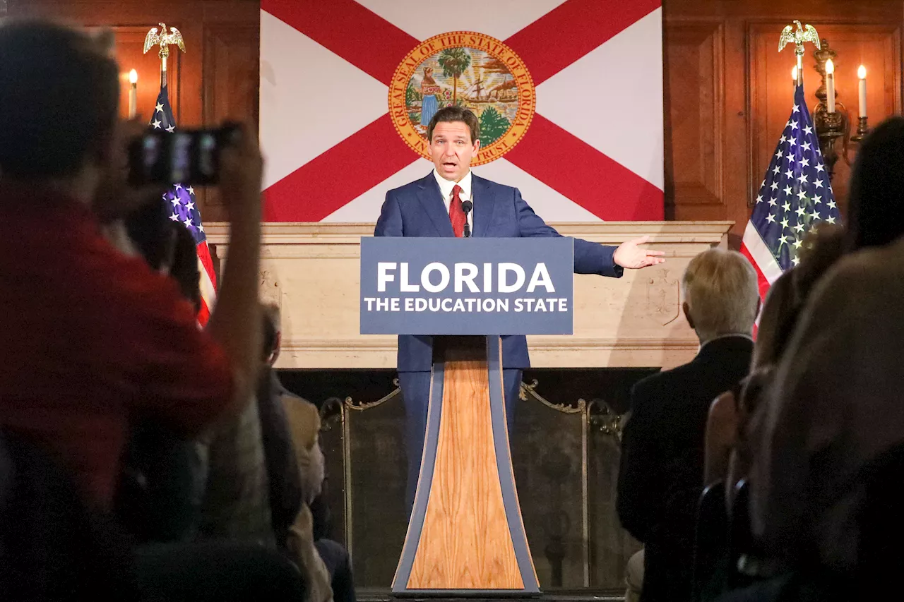 DeSantis signs law limiting Florida book challenges