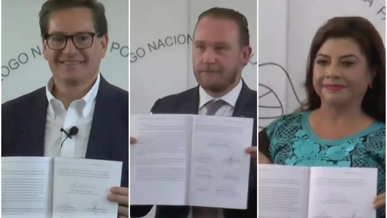 Chertorivski, Taboada y Brugada abordan militarización en firma del Compromiso por la Paz