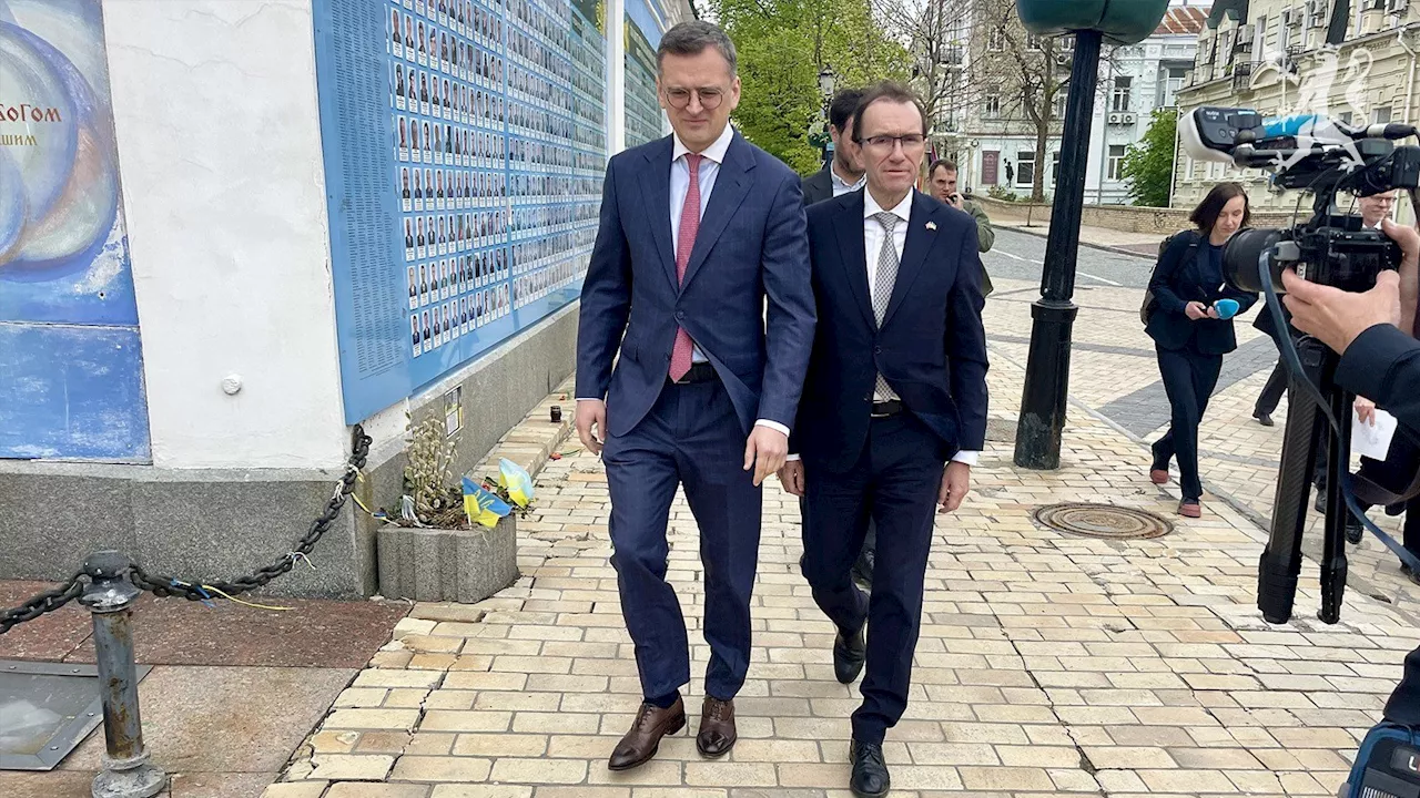 Utenriksminister Espen Barth Eide er i Ukraina