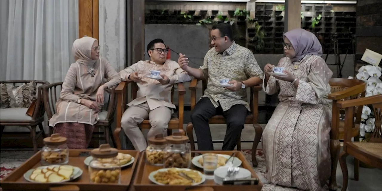 Keluarga Anies dan Gus Imin Bertemu di Momen Lebaran